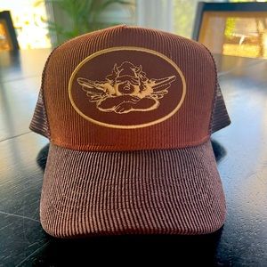 BOYS LIE corduroy trucker hat